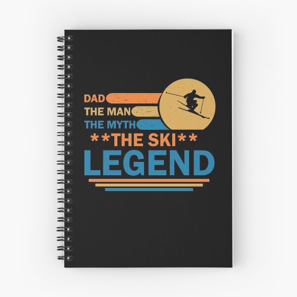 Item preview, Dad The Man The Myth The Ski Legend  designed and sold by Desandu.