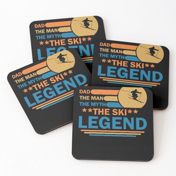 Item preview, Dad The Man The Myth The Ski Legend  designed and sold by Desandu.