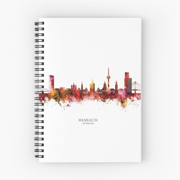 Item preview, Mannheim Germany Skyline designed and sold by ArtPrints.