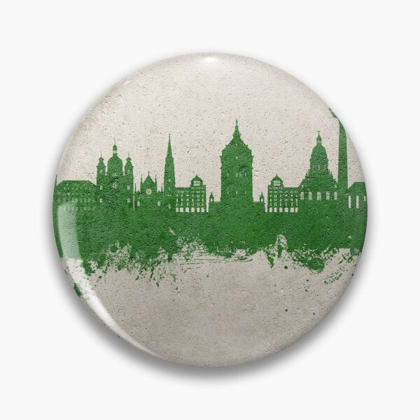 Item preview, Mannheim Germany Skyline designed and sold by ArtPrints.