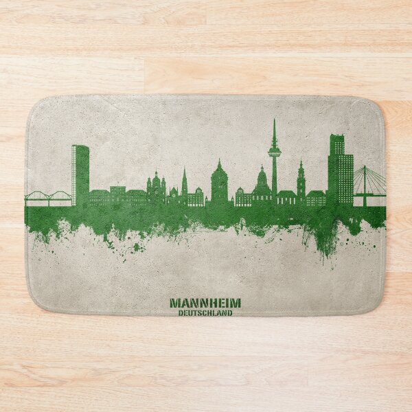 Item preview, Mannheim Germany Skyline designed and sold by ArtPrints.