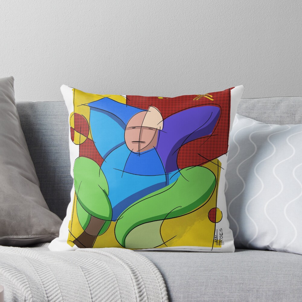 Item preview, Throw Pillow designed and sold by OwnAbstracts.