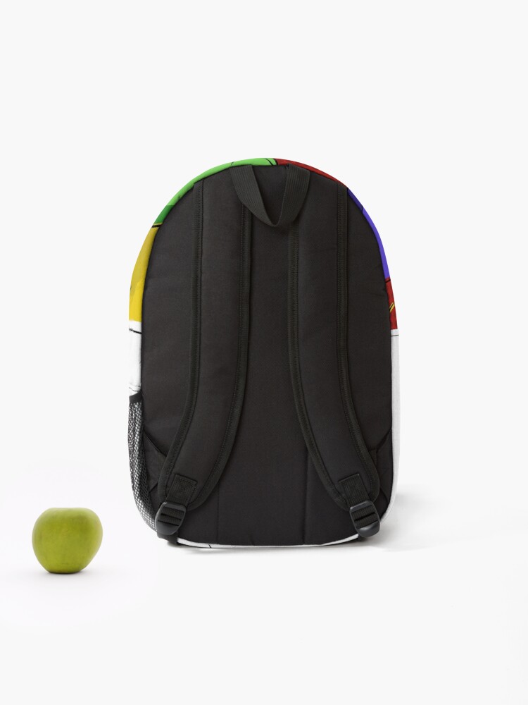 Thumbnail 2 of 3, Backpack, Abstract rester designed and sold by OwnAbstracts.