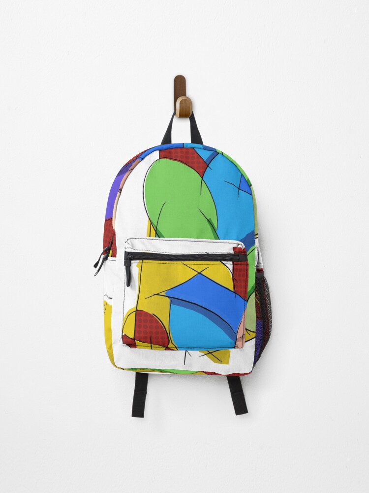 Thumbnail 1 of 3, Backpack, Abstract rester designed and sold by OwnAbstracts.