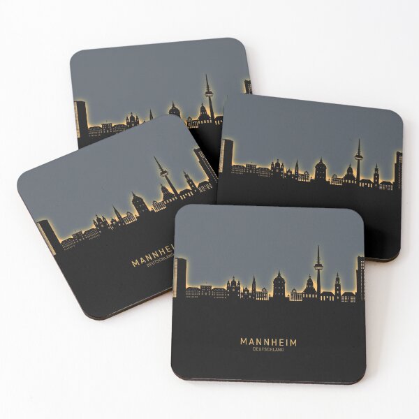 Item preview, Mannheim Germany Skyline designed and sold by ArtPrints.