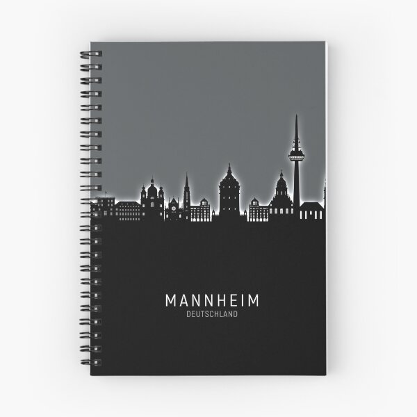 Item preview, Mannheim Germany Skyline designed and sold by ArtPrints.