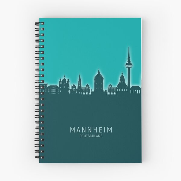 Item preview, Mannheim Germany Skyline designed and sold by ArtPrints.