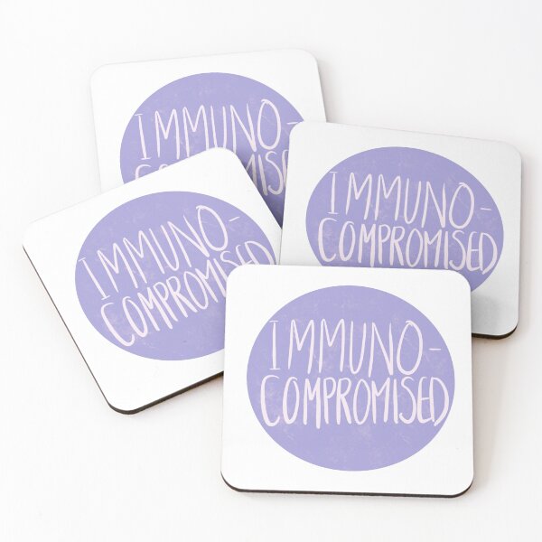 Item preview, Immunocompromised Chronic Illness Autoimmune Badge Button designed and sold by toolazytobegoth.