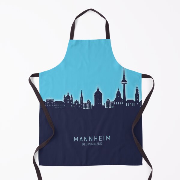 Item preview, Mannheim Germany Skyline designed and sold by ArtPrints.