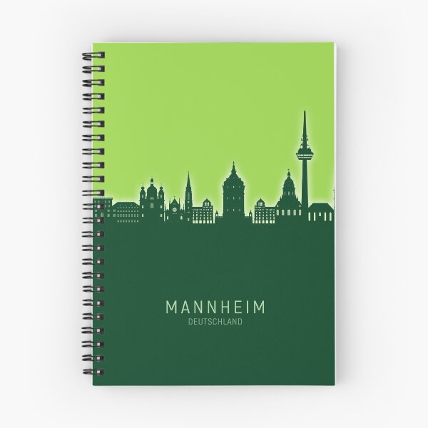 Item preview, Mannheim Germany Skyline designed and sold by ArtPrints.