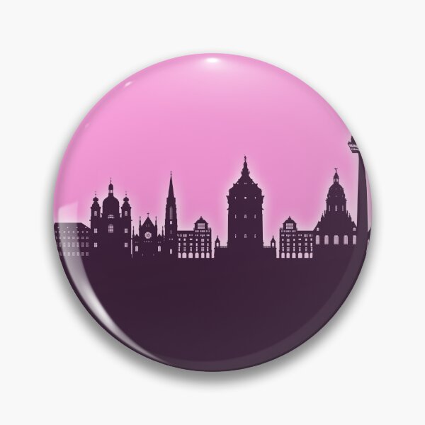 Item preview, Mannheim Germany Skyline designed and sold by ArtPrints.