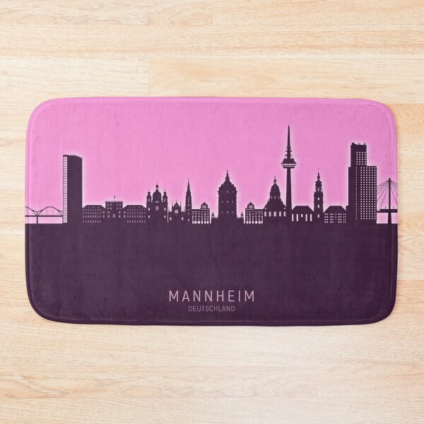 Item preview, Mannheim Germany Skyline designed and sold by ArtPrints.