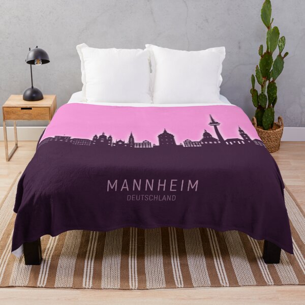 Item preview, Mannheim Germany Skyline designed and sold by ArtPrints.