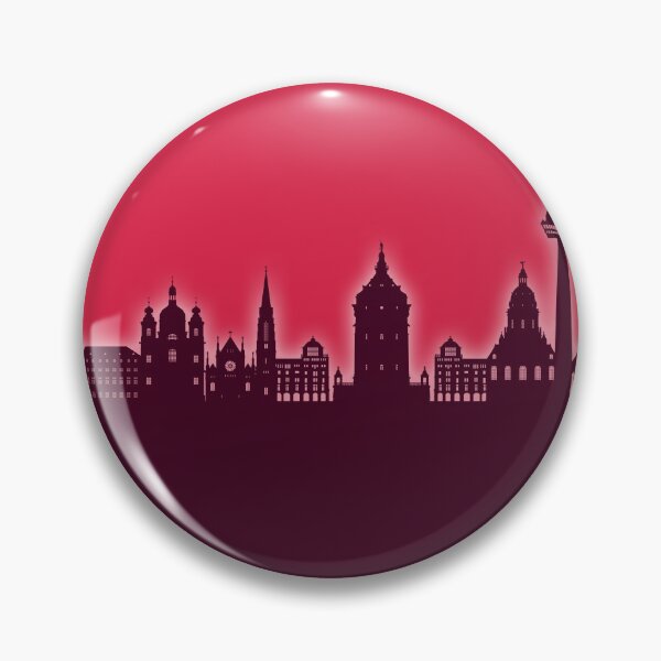 Item preview, Mannheim Germany Skyline designed and sold by ArtPrints.