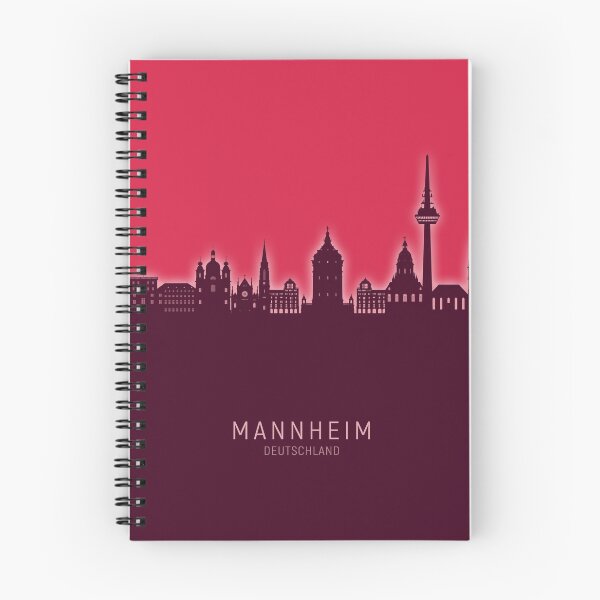 Item preview, Mannheim Germany Skyline designed and sold by ArtPrints.