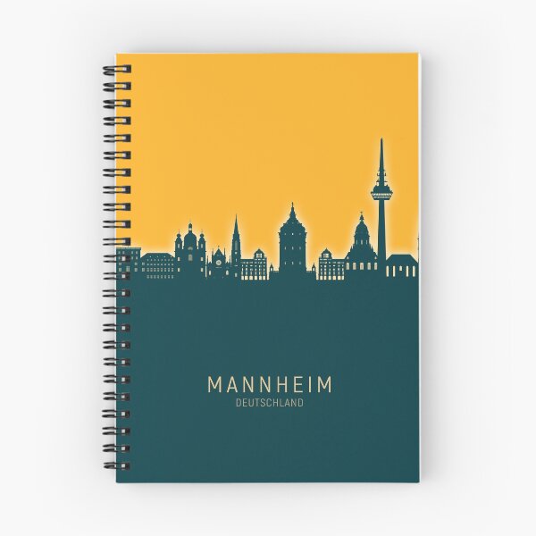Item preview, Mannheim Germany Skyline designed and sold by ArtPrints.