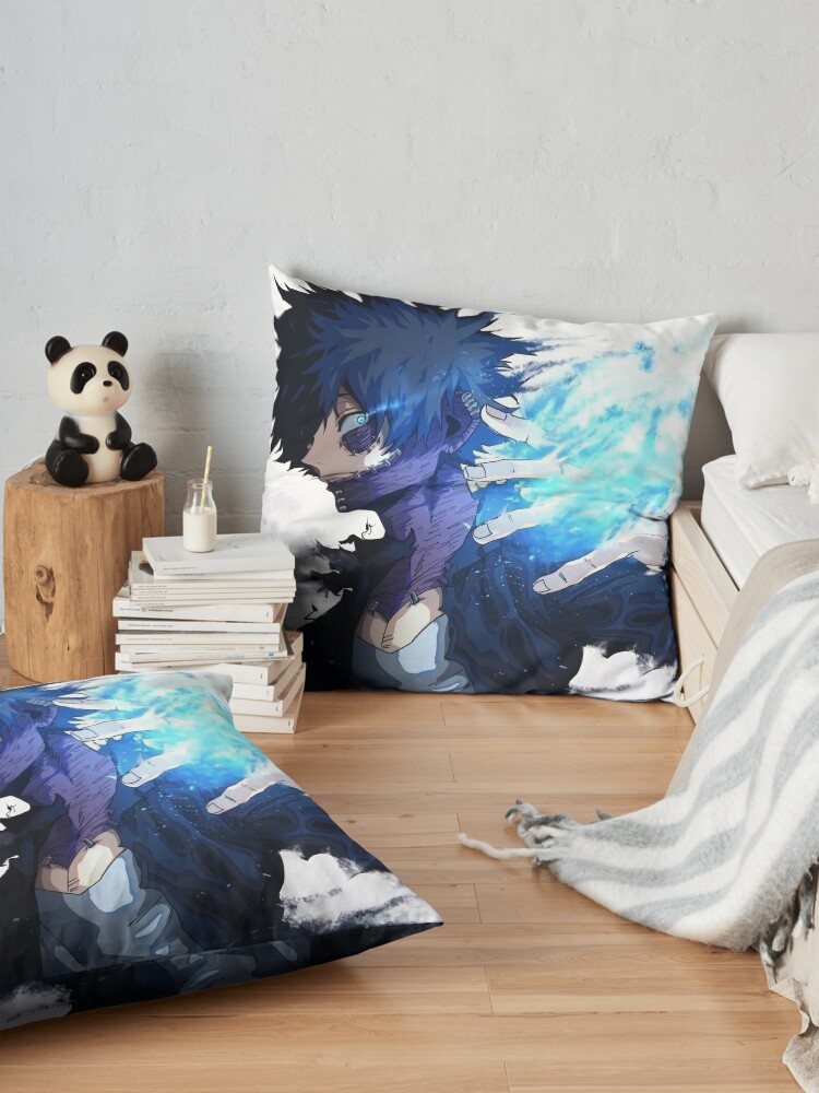 Alternate view of Boku no Hero Dabi BlueFire Floor Pillow