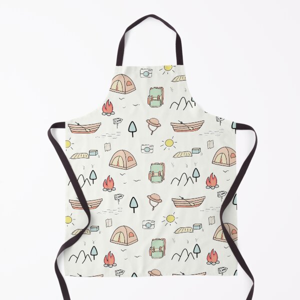 Item preview, Camp Essentials Seamless Pattern designed and sold by ViewerEqualsPhoton.