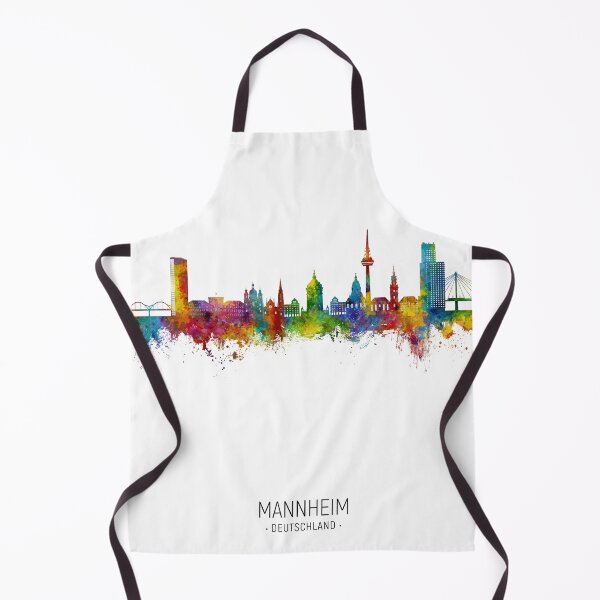 Item preview, Mannheim Germany Skyline designed and sold by ArtPrints.