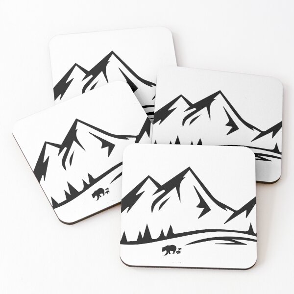 Item preview, mountain bear designed and sold by irosh madushan.