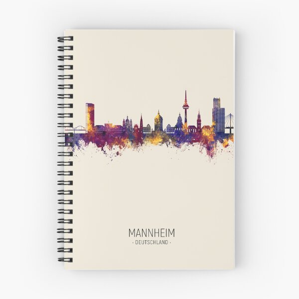 Item preview, Mannheim Germany Skyline designed and sold by ArtPrints.