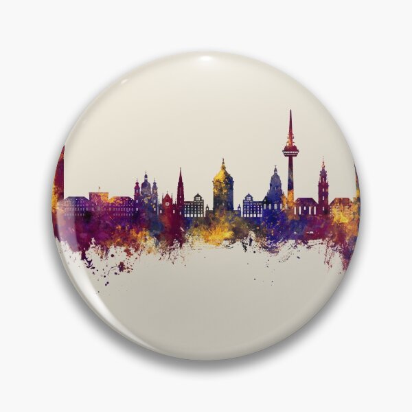 Item preview, Mannheim Germany Skyline designed and sold by ArtPrints.