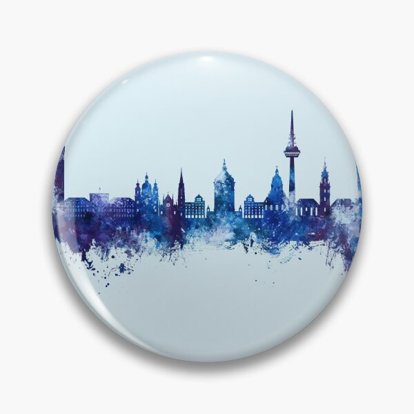 Item preview, Mannheim Germany Skyline designed and sold by ArtPrints.