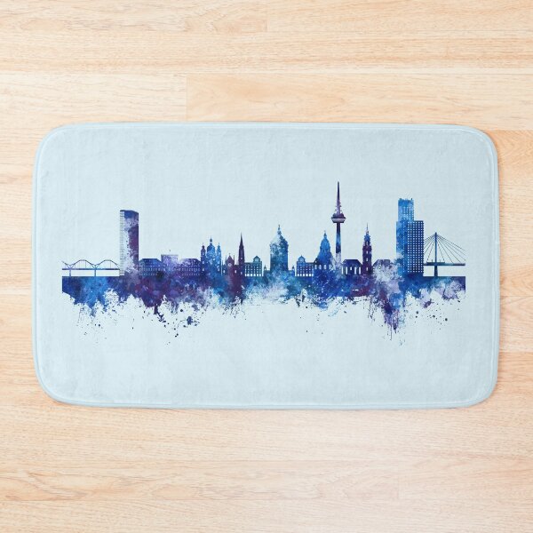 Item preview, Mannheim Germany Skyline designed and sold by ArtPrints.