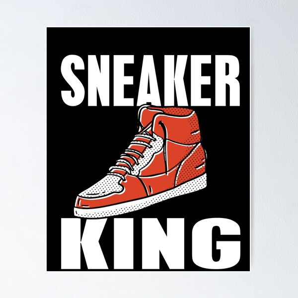 Artikel-Vorschau von Sneaker King Schuhsüchtiger Sneaker Enthusiast, designt und verkauft von NeXore.