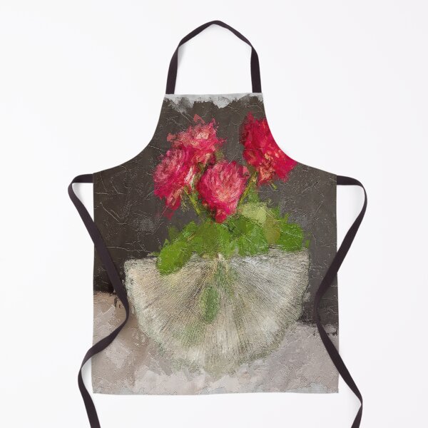 Artikelvorschau, Malerische Wirkung mit Rosen in der Kristallvase entworfen und verkauft von ritadilalla.