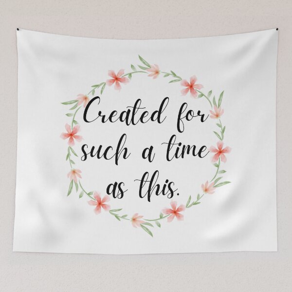 Item preview, Created for such a time as this designed and sold by CeciLop.