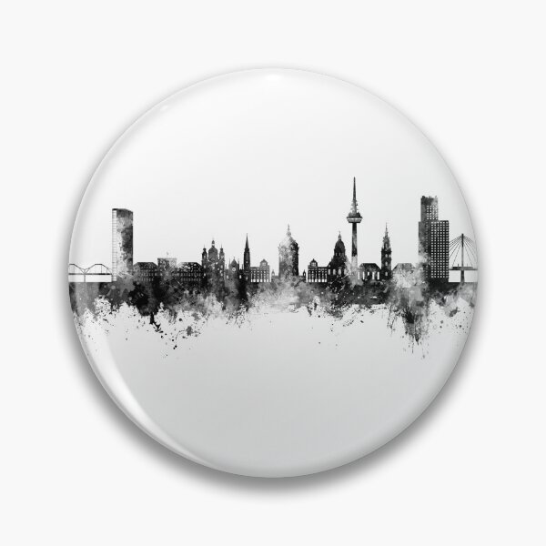 Item preview, Mannheim Germany Skyline designed and sold by ArtPrints.