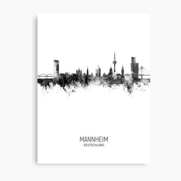 Item preview, Mannheim Germany Skyline designed and sold by MICHAEL TOMPSETT.