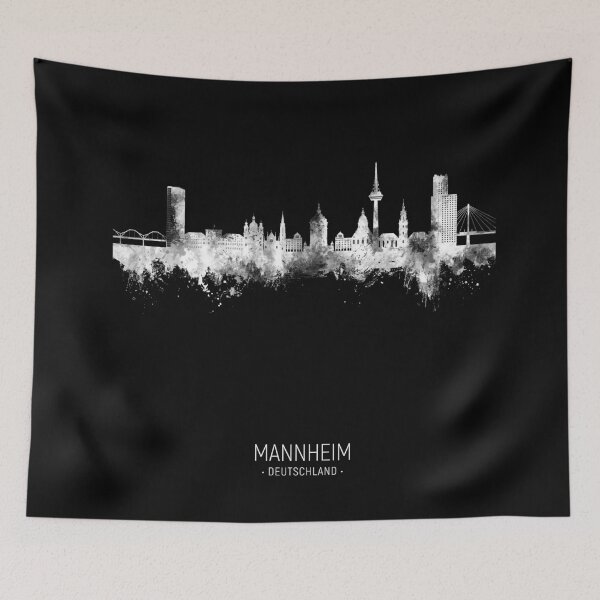 Item preview, Mannheim Germany Skyline designed and sold by ArtPrints.
