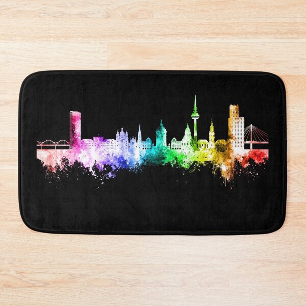 Item preview, Mannheim Germany Skyline designed and sold by ArtPrints.