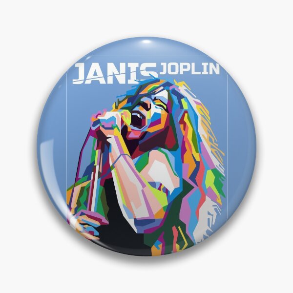 Item preview, Abstract Geometric Janis soulrock Joplin in WPAP Popart designed and sold by smd90.