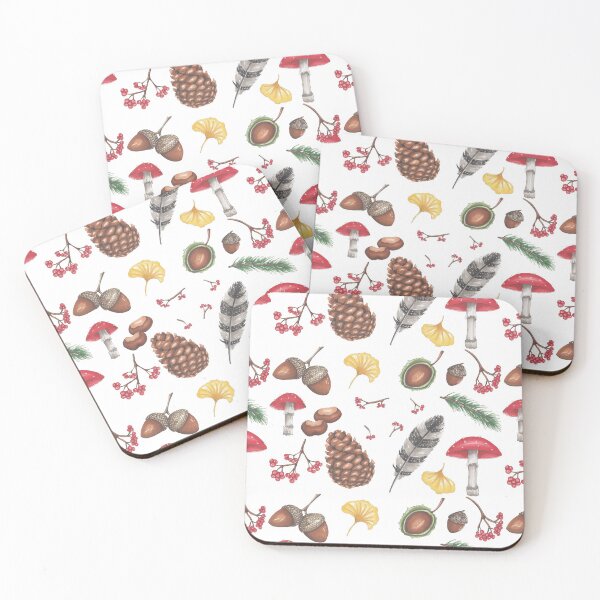 Item preview,  Forest Elements Pattern designed and sold by NiksyDesign.