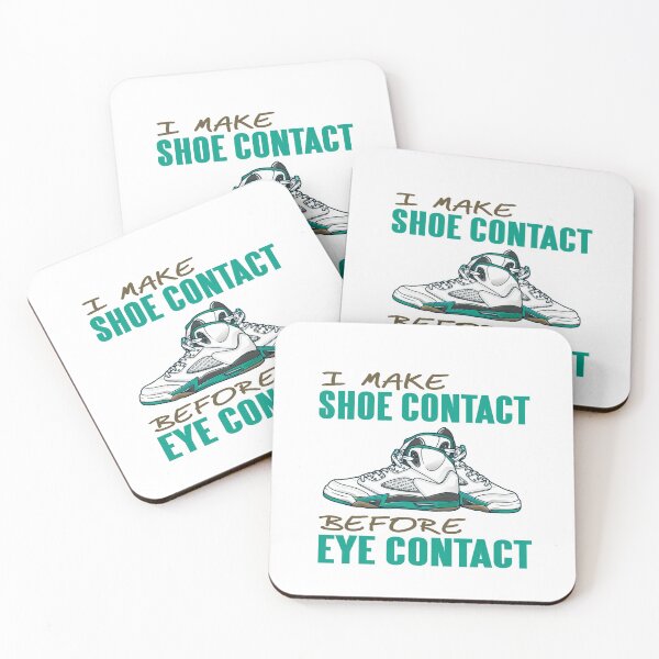 Item preview, I make Shoe contact before Eye Contact Sneaker Fan designed and sold by NeXore.