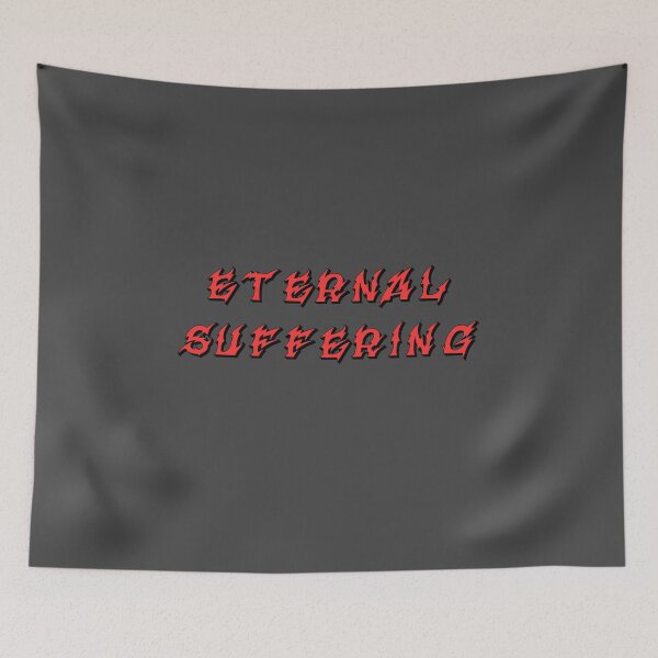 Item preview, Eternal Suffering Red Logo designed and sold by everything4eva.