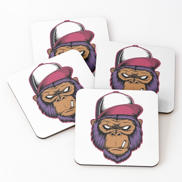 Item preview, Gorilla cigarette vector designed and sold by sevenforArt.