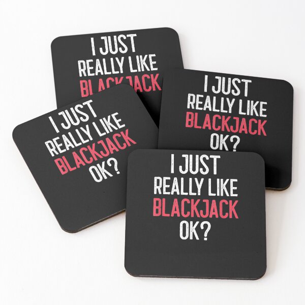 Item preview, I Just Really Like Blackjack Card Poker 21  designed and sold by mylahKristian.