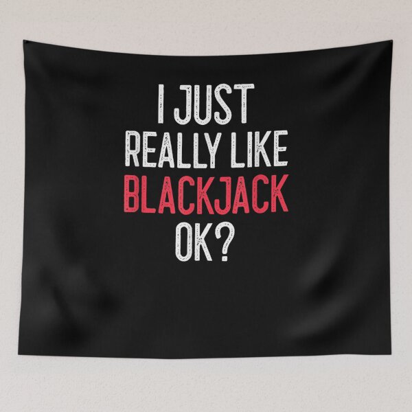 Item preview, I Just Really Like Blackjack Card Poker 21  designed and sold by mylahKristian.
