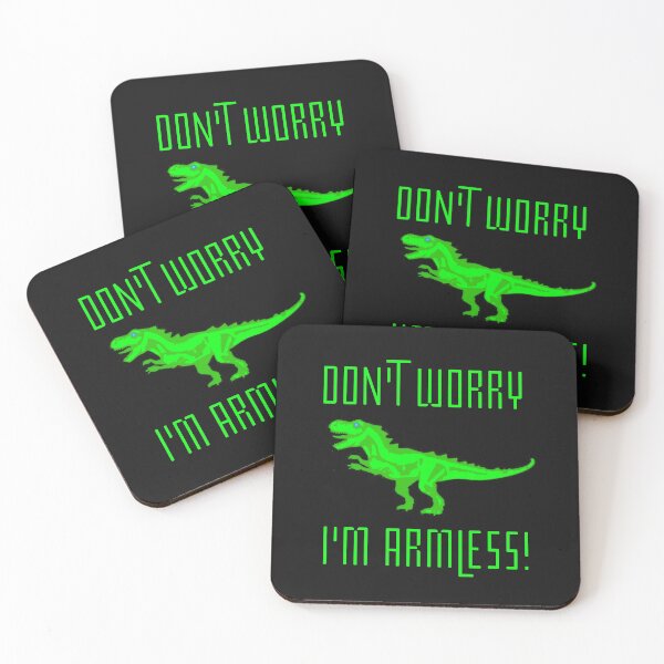 Item preview, Don't worry I'm armless funny T rex  designed and sold by DesignsofNote.