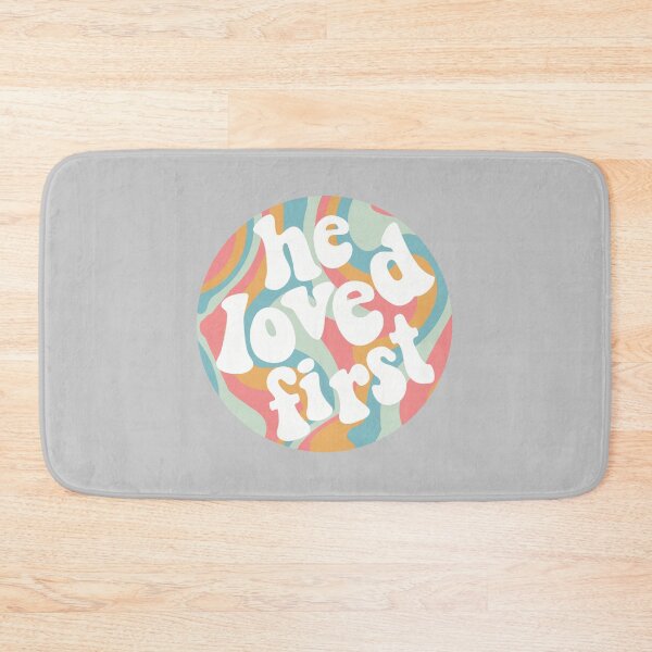 Item preview, He Loved First sticker designed and sold by MadeByEmilyLam.