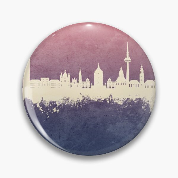 Item preview, Mannheim Germany Skyline designed and sold by ArtPrints.