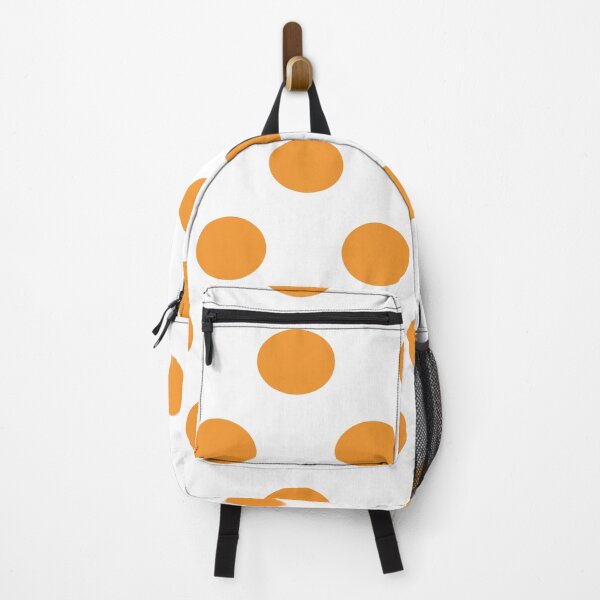 Item preview, Large ORANGE and WHITE and POLKA DOTS designed and sold by RachelMacht.