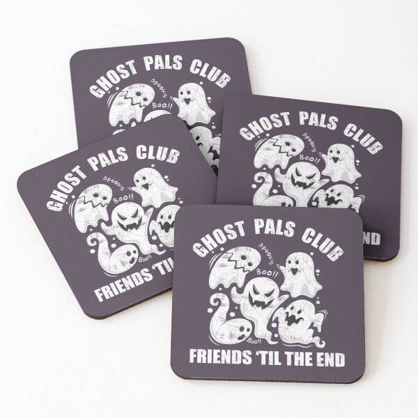 Item preview, Ghost Pals Club Friends Til The End designed and sold by PeachyTeesShop.
