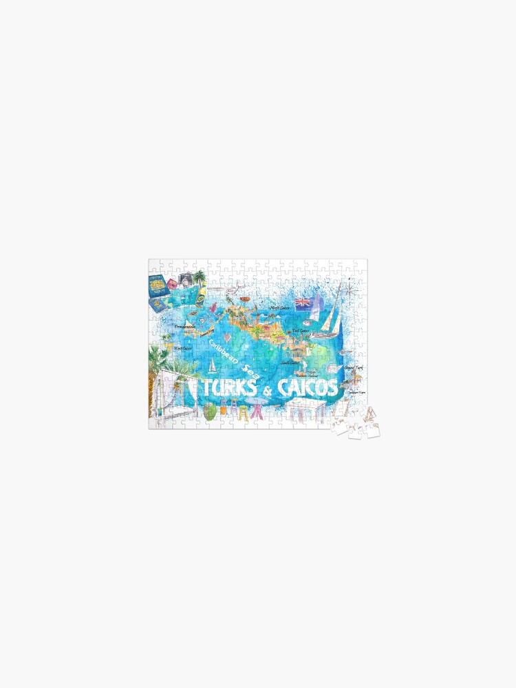 Map of 2024 The Caribbean Sea and Islands Jigsaw Puzzle