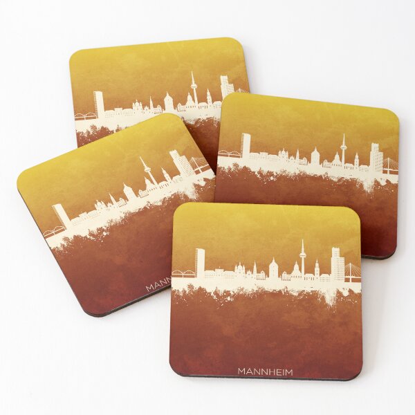 Item preview, Mannheim Germany Skyline designed and sold by ArtPrints.