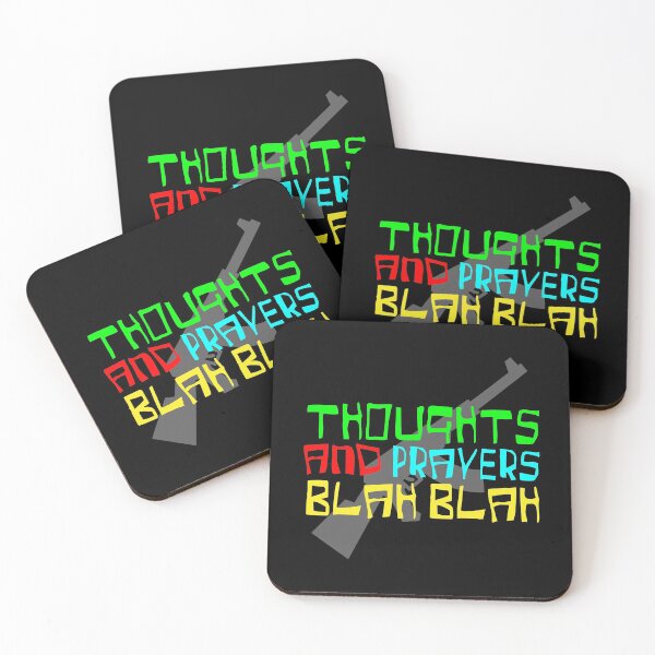 Item preview, Thoughts and Prayers Blah Blah designed and sold by ArtofDissent.